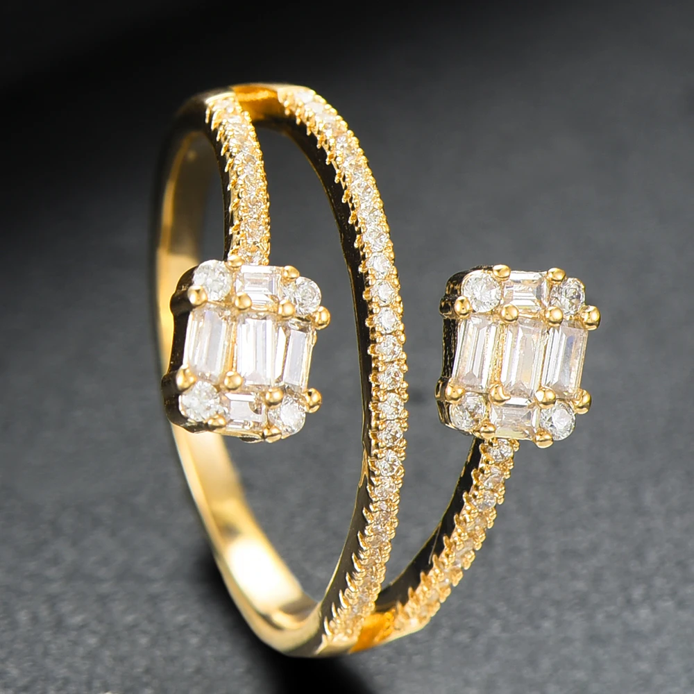GODKI New Hot Trendy Twist Cubic Zircon Rings for Women Wedding Eternity Bridal Engagement Wedding Jewelry Femmale Finger Rings
GODKI New Hot Trendy Twist Cubic Zircon Rings for Women Wedding Eternity Bridal Engagement Wedding Jewelry Femmale Finger Rings