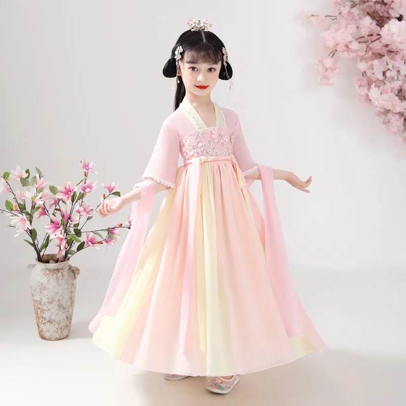 2020 Princess Ancient Costumes Traditional Chinese Clothing For Girls Hanfu Dress Folk Dance Stage Performance Festival Outfit
2020 Princess Ancient Costumes Traditional Chinese Clothing For Girls Hanfu Dress Folk Dance Stage Performance Festival Outfit