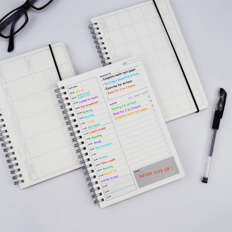 New 2021 Notebooks Agenda Daily Weekly Monthly Plan Spiral Organizer A5 Note Books Monthly Transparent Schedule Agenda Planner
New 2021 Notebooks Agenda Daily Weekly Monthly Plan Spiral Organizer A5 Note Books Monthly Transparent Schedule Agenda Planner