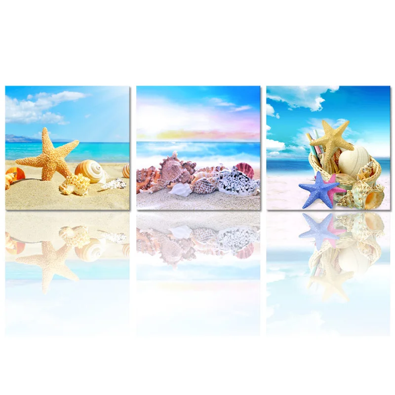 Nature Scenery Wall Art Canvas Poster Sea Starfish Conch Beach Landscape Picture Home Decor Poster and Print for Living Room
Nature Scenery Wall Art Canvas Poster Sea Starfish Conch Beach Landscape Picture Home Decor Poster and Print for Living Room
