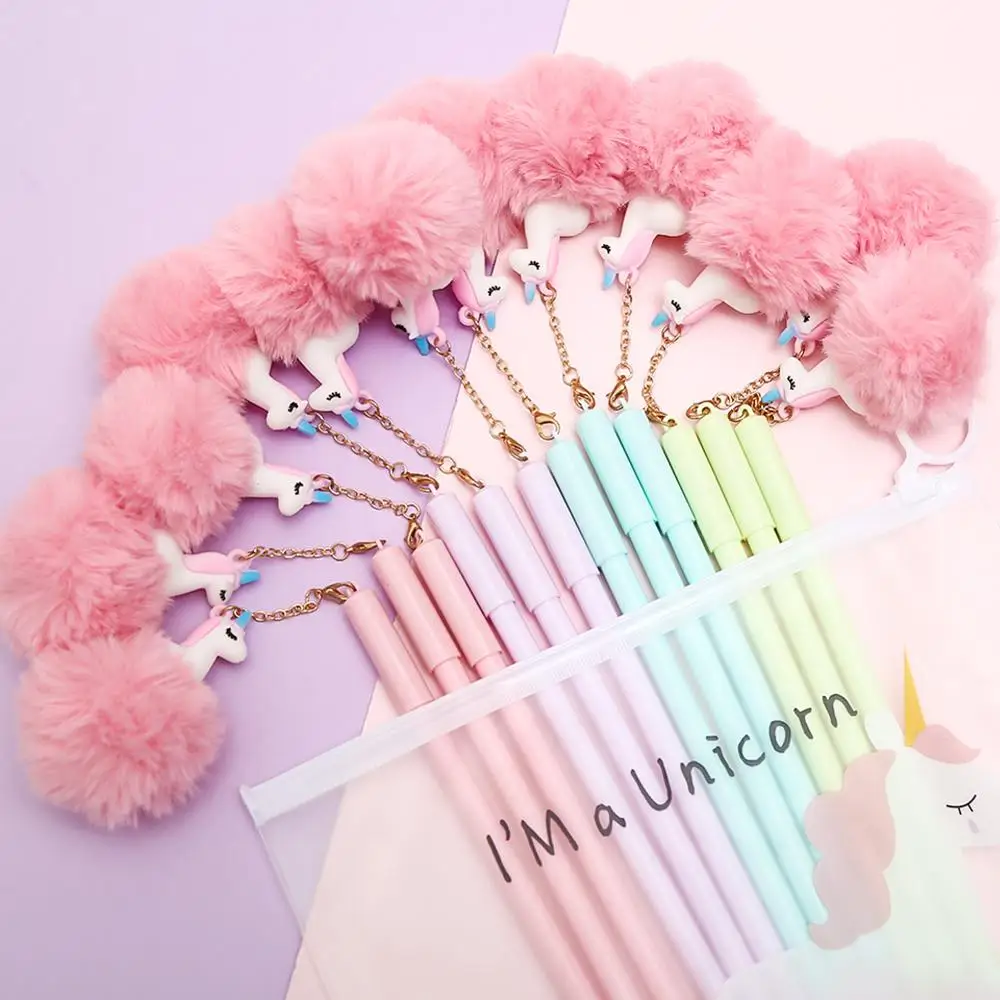 8/100Pcs Cool Kawaii Fluffy Unicorn Gel Pen Cute Stationery Supply Kawai Stationary School Office Accessory Wedding Gift Thing
8/100Pcs Cool Kawaii Fluffy Unicorn Gel Pen Cute Stationery Supply Kawai Stationary School Office Accessory Wedding Gift Thing