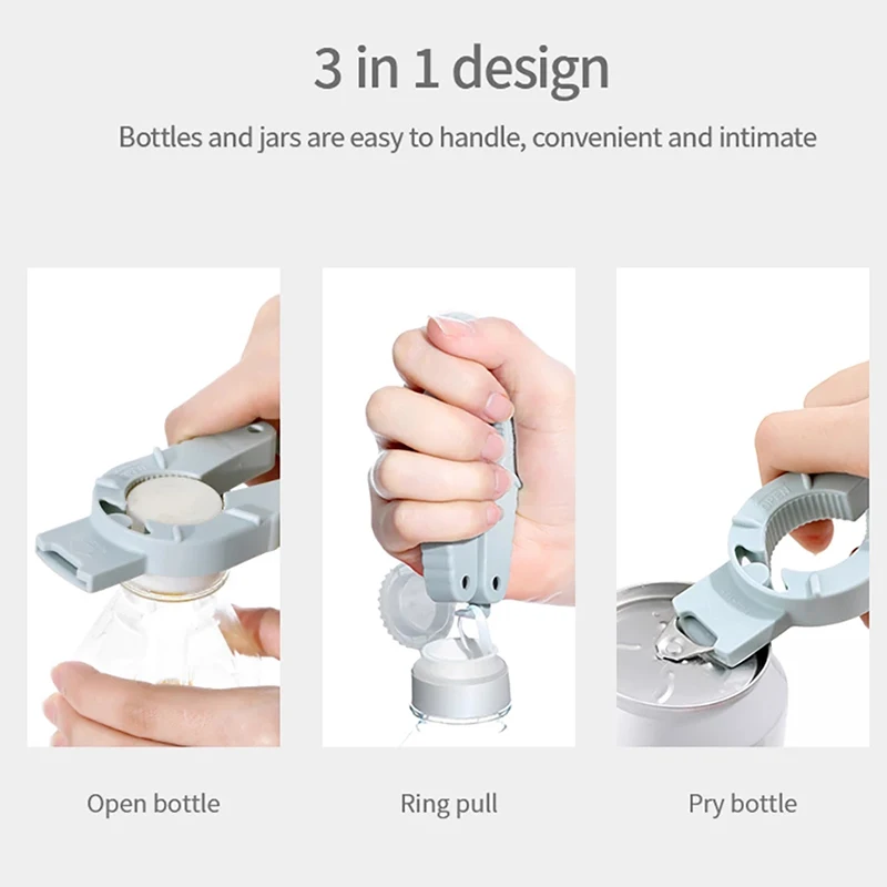 Multi Opener Easy Grip Can Opener Easy Opener Bottle Opener Kitchen Tool For Weak Hands Kitchen Tools 10.5x5x1.2cm LBS
Multi Opener Easy Grip Can Opener Easy Opener Bottle Opener Kitchen Tool For Weak Hands Kitchen Tools 10.5x5x1.2cm LBS