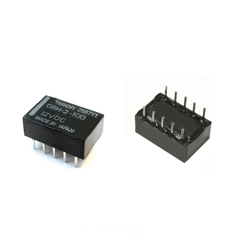 5PCS/LOT 100%Original New Relay G6H-2-100 G6H-2-100-3V G6H-2-100-5V G6H-2-100-12V G6H-2-100-24V G6H 2 100 10PIN
5PCS/LOT 100%Original New Relay G6H-2-100 G6H-2-100-3V G6H-2-100-5V G6H-2-100-12V G6H-2-100-24V G6H 2 100 10PIN