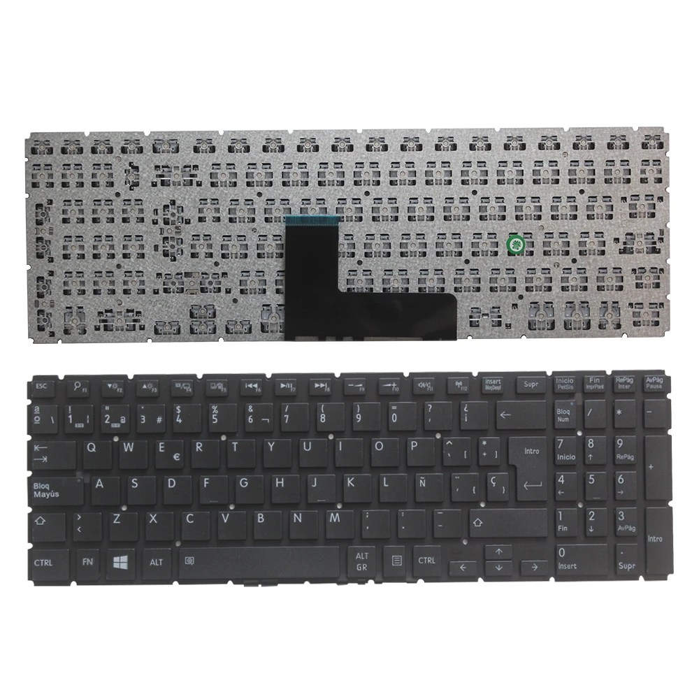 New Spanish keyboard for Toshiba Satellite L50-B L55-B L55DT-B S50-B S55-B SP Laptop Keyboard black
New Spanish keyboard for Toshiba Satellite L50-B L55-B L55DT-B S50-B S55-B SP Laptop Keyboard black