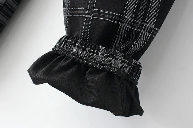 Plus Size XL-4XL Women's Harem Plaid Pants Elastic Waist Black Grey Spring Summer Oversized Ankle Trousers
Plus Size XL-4XL Women's Harem Plaid Pants Elastic Waist Black Grey Spring Summer Oversized Ankle Trousers