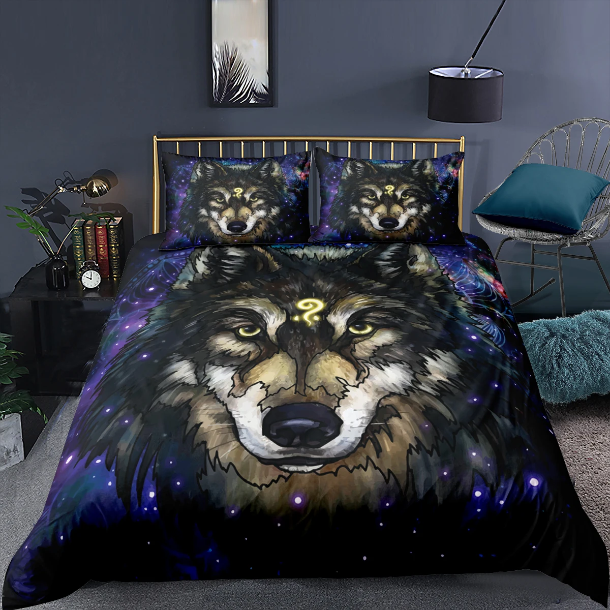 Wolf/Lion/Bear King Size Bed 3D Animal Duvet Cover Pillowcase Queen King Bedding Set For Adults Home Textiles 
Wolf/Lion/Bear King Size Bed 3D Animal Duvet Cover Pillowcase Queen King Bedding Set For Adults Home Textiles