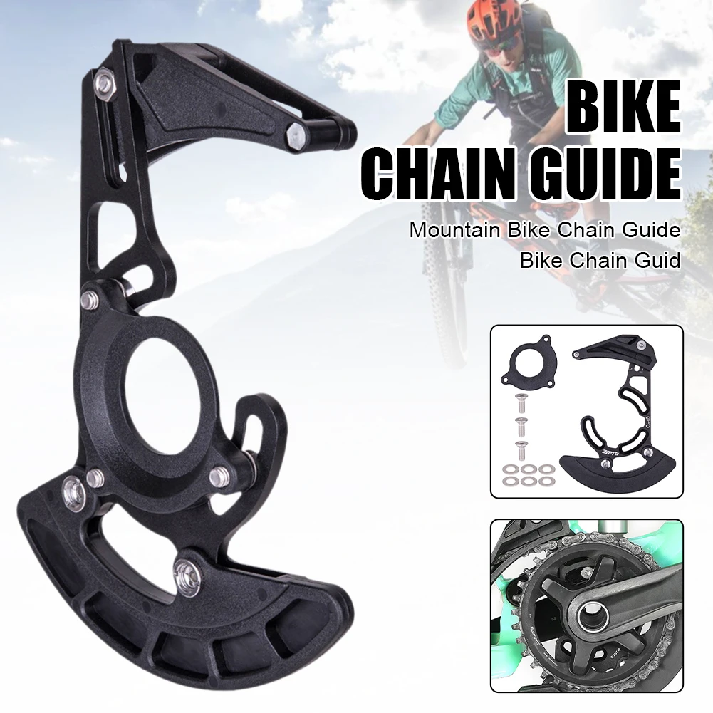 Bike Guide Chain Protector Mountain Bike Chain Guard 32T-38T Stabilizer for Ultra-Light MTB Bike Single Disc Sprocket Chain Guid
Bike Guide Chain Protector Mountain Bike Chain Guard 32T-38T Stabilizer for Ultra-Light MTB Bike Single Disc Sprocket Chain Guid
