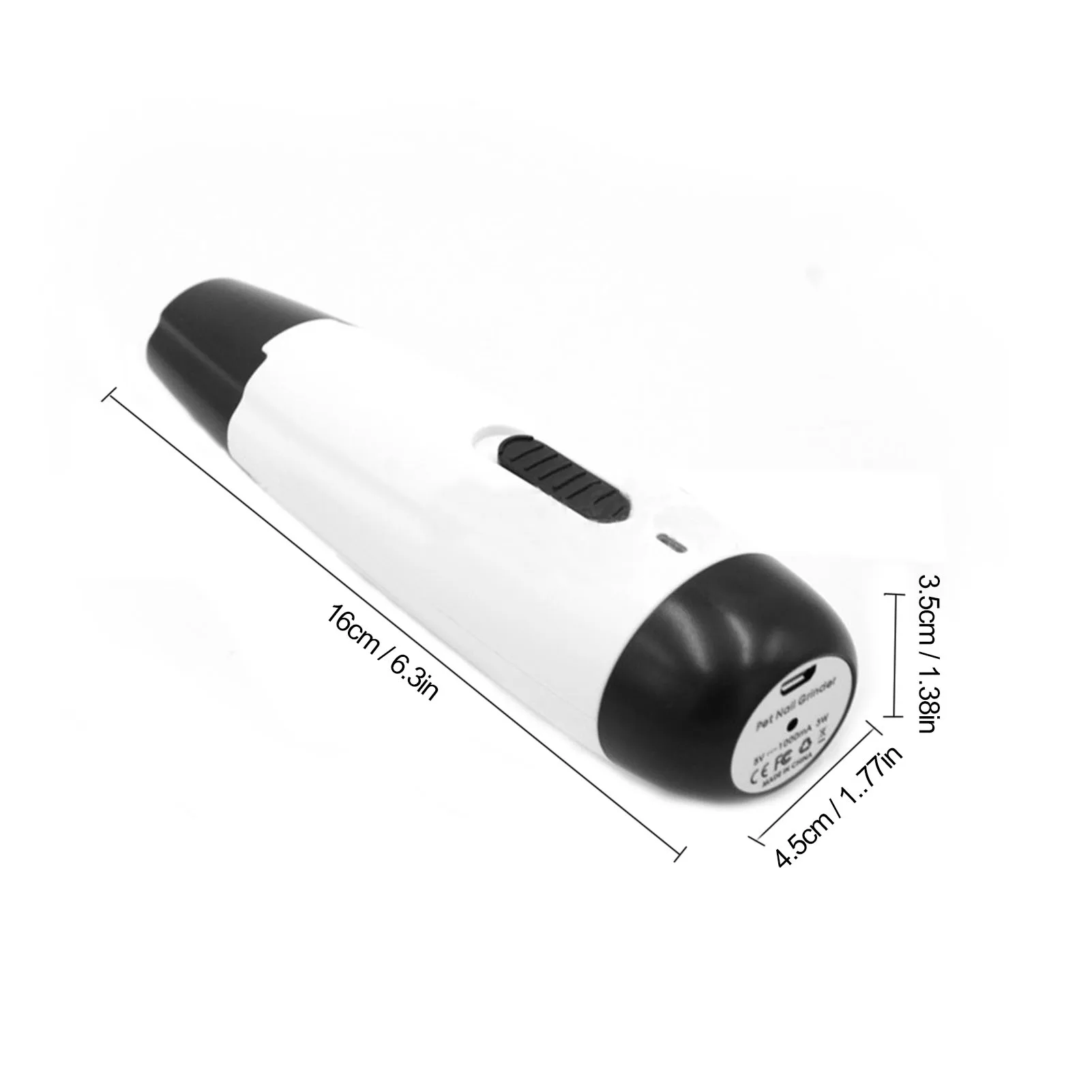 Pet Nail Polisher Electric Rechargeable Pet Nail Trimmer Suitable For Grooming And Smoothing Of Small And Medium-sized Dog Cat
Pet Nail Polisher Electric Rechargeable Pet Nail Trimmer Suitable For Grooming And Smoothing Of Small And Medium-sized Dog Cat