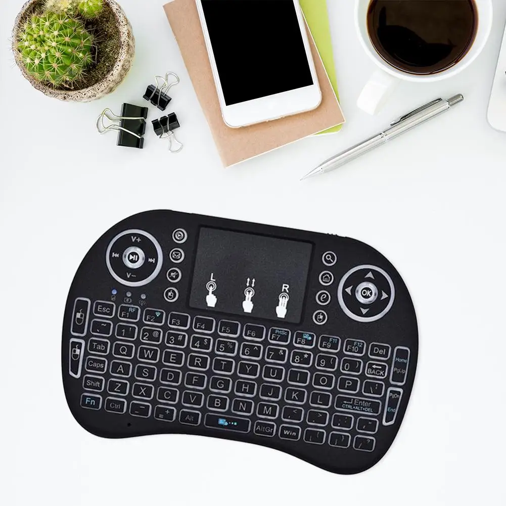 2.4GHz Wireless Keyboard Air Mouse With Touchpad Mini 2.4G Air Mouse Wireless Keyboard with Touchpad for Laptop PC Computer
2.4GHz Wireless Keyboard Air Mouse With Touchpad Mini 2.4G Air Mouse Wireless Keyboard with Touchpad for Laptop PC Computer