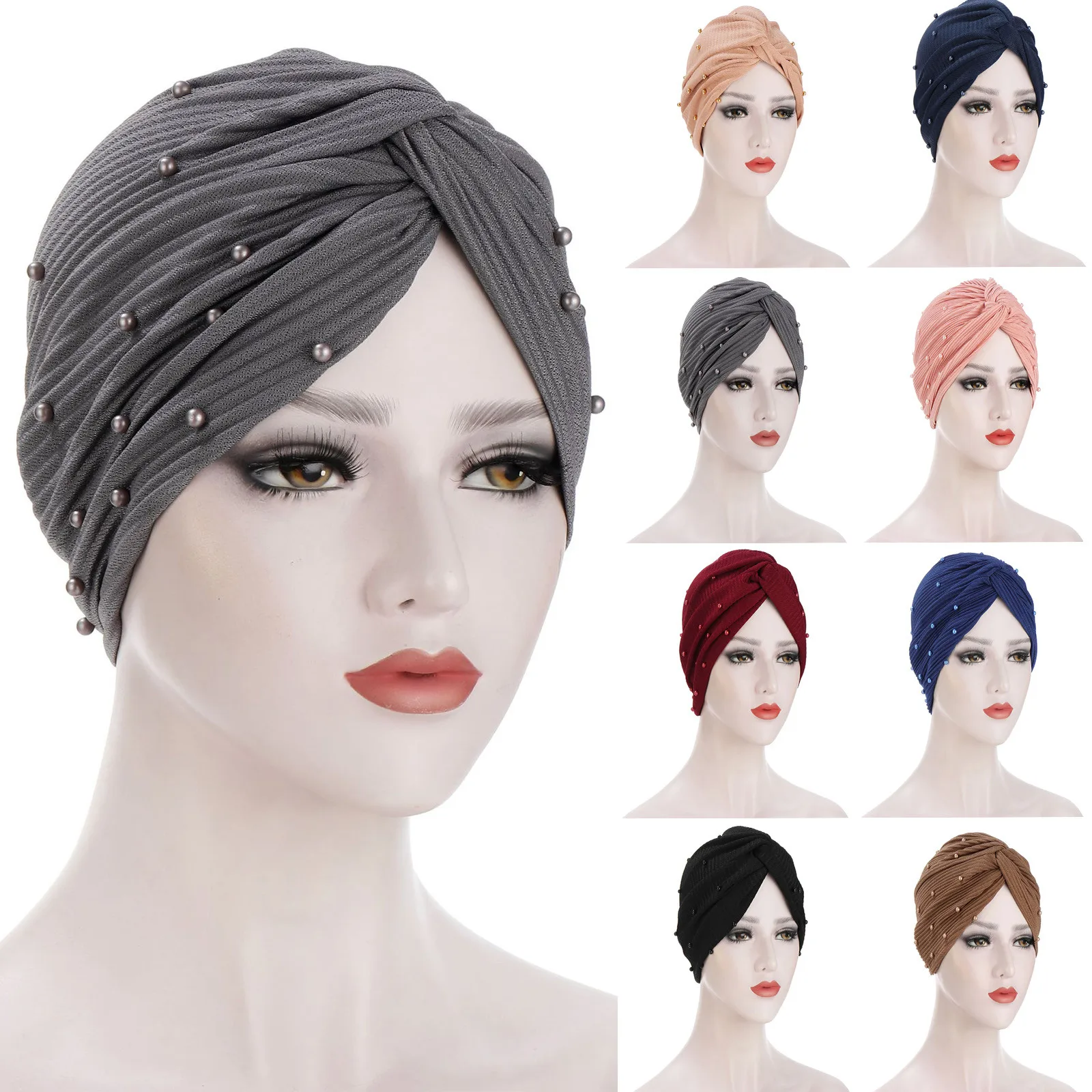 Women Muslim Stretch Turban Hat Chemo Cap Hair Loss Head Scarf Wrap Hijib Cap Women Solid Color Braid Head Scarf Beanie Bonnet
Women Muslim Stretch Turban Hat Chemo Cap Hair Loss Head Scarf Wrap Hijib Cap Women Solid Color Braid Head Scarf Beanie Bonnet