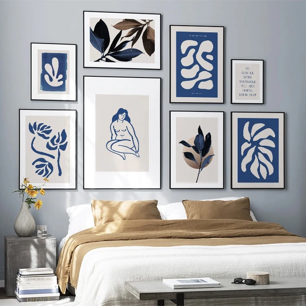 Nordic Blue Botanical Minimalism Wall Art Canvas Painting Naked woman Posters And Prints Wall Pictures For Living Room home Deco
Nordic Blue Botanical Minimalism Wall Art Canvas Painting Naked woman Posters And Prints Wall Pictures For Living Room home Deco
