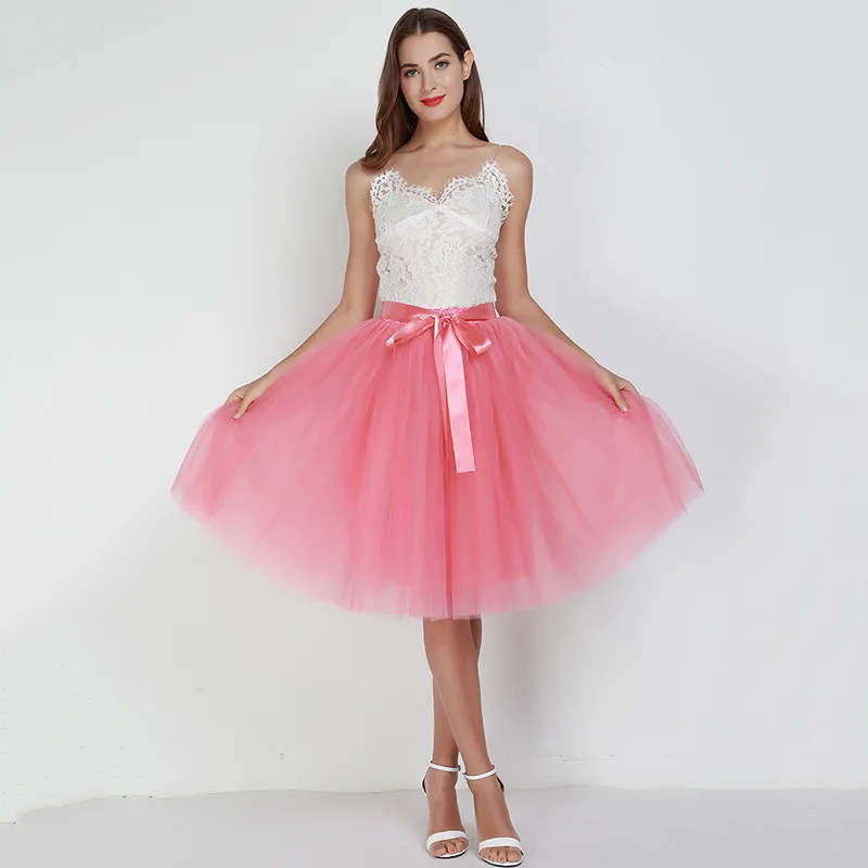 Fashion Summer Girls Sexy Thin Red Tulle Skirt High Waist Sweet Cute Pleated Elegant Dance Teenager Mesh Princess Tutu Skirt Hot
Fashion Summer Girls Sexy Thin Red Tulle Skirt High Waist Sweet Cute Pleated Elegant Dance Teenager Mesh Princess Tutu Skirt Hot
