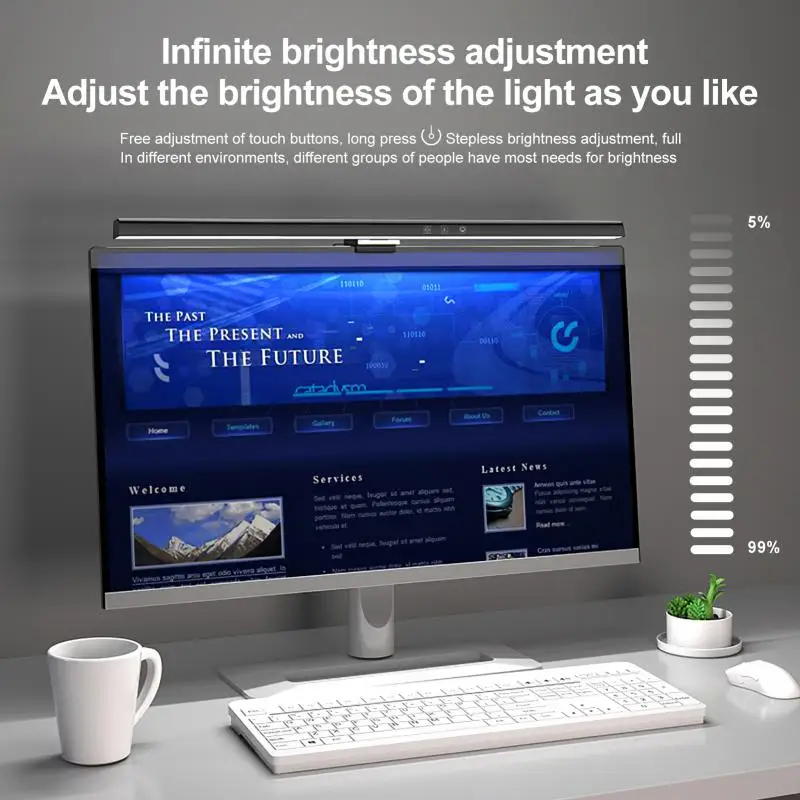 LED Light Dimmable USB Desk Lamps Monitor Laptop Screen Light Bar LED Desktop Table Lamp Eye Protection Reading Lamp New
LED Light Dimmable USB Desk Lamps Monitor Laptop Screen Light Bar LED Desktop Table Lamp Eye Protection Reading Lamp New