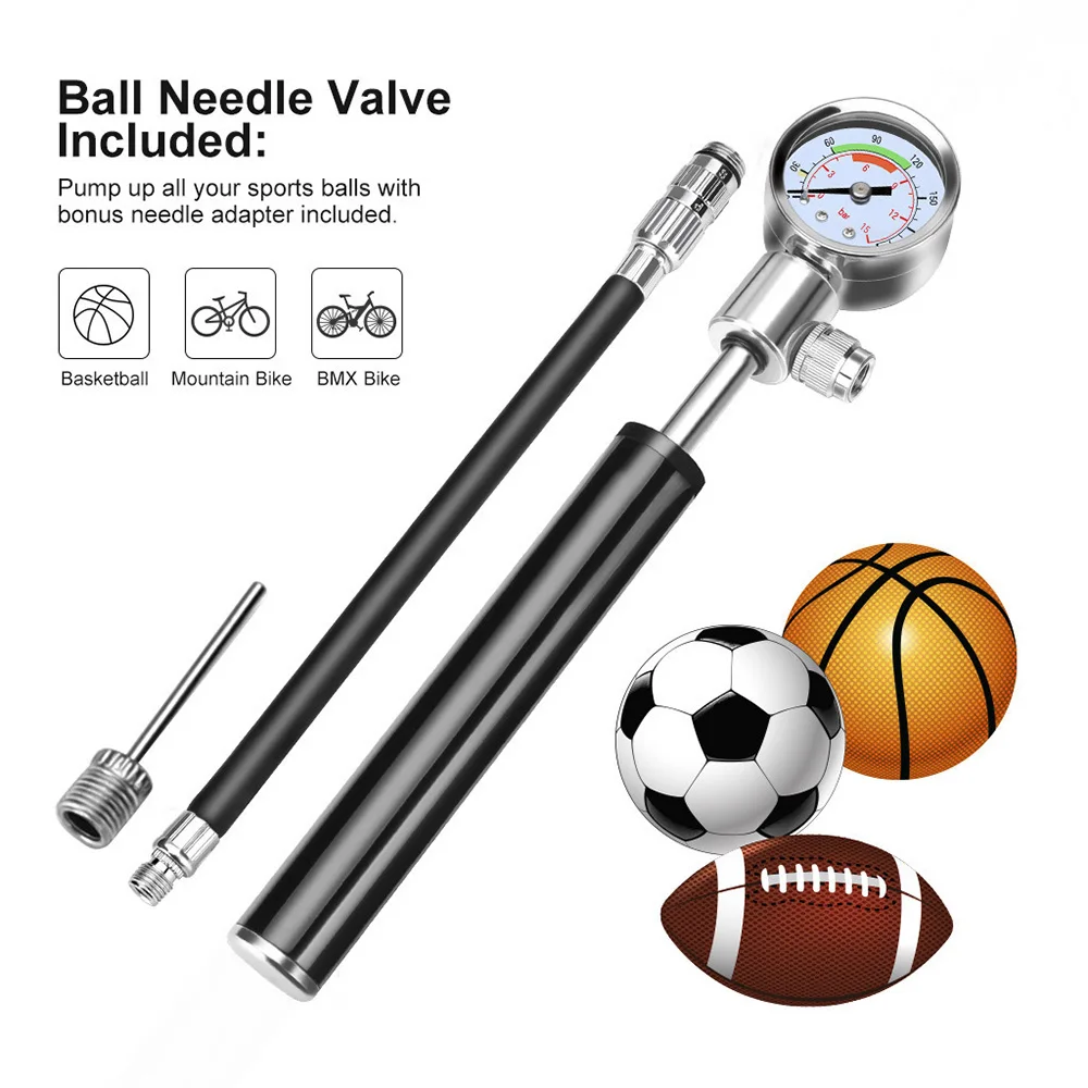 Portable Cycling Bicycle Pump Set Mini Hand Cycling Air Pump High Pressure Tire Inflator for Mountain Bike Outdoor Accessories
Portable Cycling Bicycle Pump Set Mini Hand Cycling Air Pump High Pressure Tire Inflator for Mountain Bike Outdoor Accessories