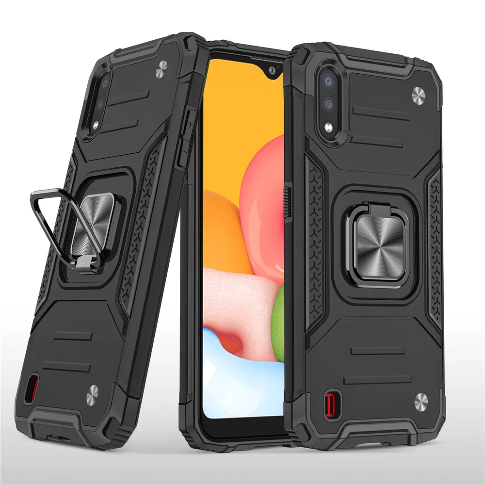 For Samsung A01 Cases Armor Shockproof Car Magnetic Metal Finger Stand Holder Ring Case For Samsung Galaxy A01 GalaxyA01 A015
For Samsung A01 Cases Armor Shockproof Car Magnetic Metal Finger Stand Holder Ring Case For Samsung Galaxy A01 GalaxyA01 A015