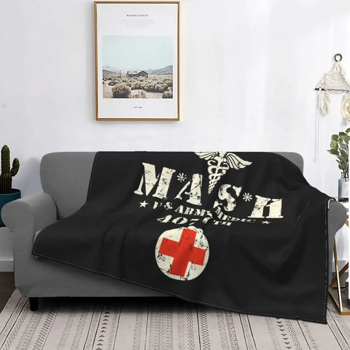 Mash Medic Blankets Flannel All Season 4077 Us Army Multifunction Ultra-Soft Throw Blanket for Bedding Couch Bedspread
Mash Medic Blankets Flannel All Season 4077 Us Army Multifunction Ultra-Soft Throw Blanket for Bedding Couch Bedspread