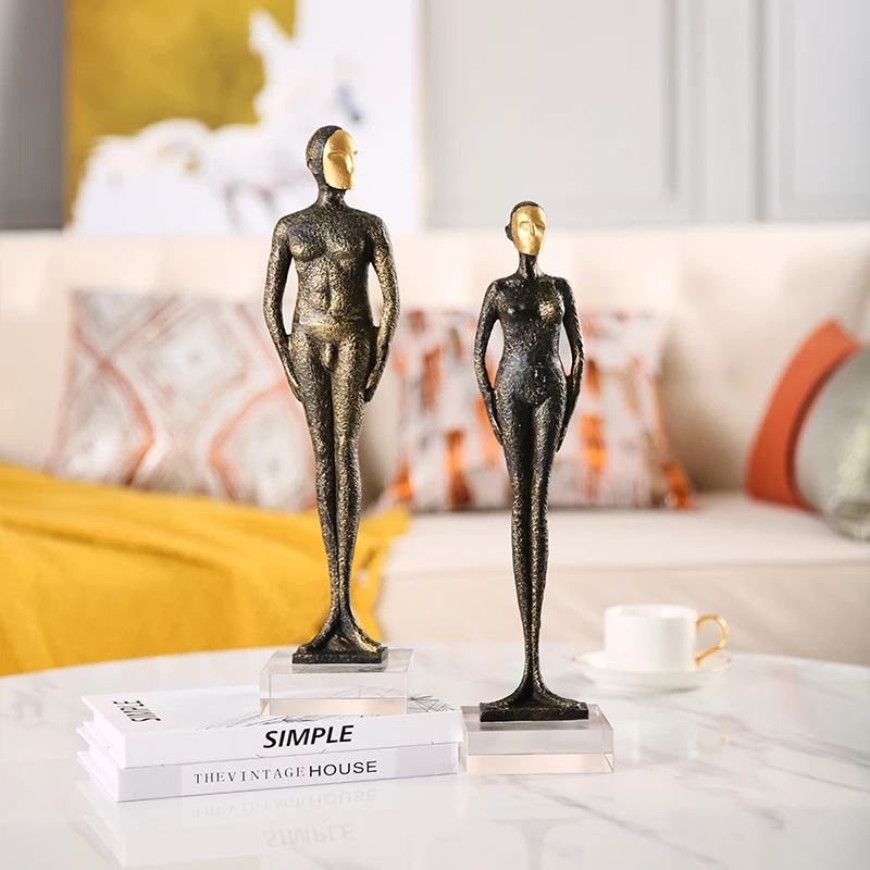 Роскошные абстрактные металлические персонажи для мужчин и женщин, золотые маски, стойка в кристаллах, скульптура, Современная фигурка, акс...
Роскошные абстрактные металлические персонажи для мужчин и женщин, золотые маски, стойка в кристаллах, скульптура, Современная фигурка, акс...