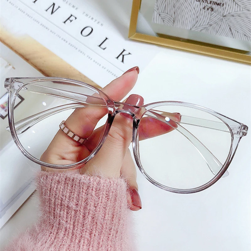 Transparent Computer Glasses Frame Women Men Anti Blue Light Round Eyewear Blocking Glasses Optical Spectacle Eyeglass
Transparent Computer Glasses Frame Women Men Anti Blue Light Round Eyewear Blocking Glasses Optical Spectacle Eyeglass