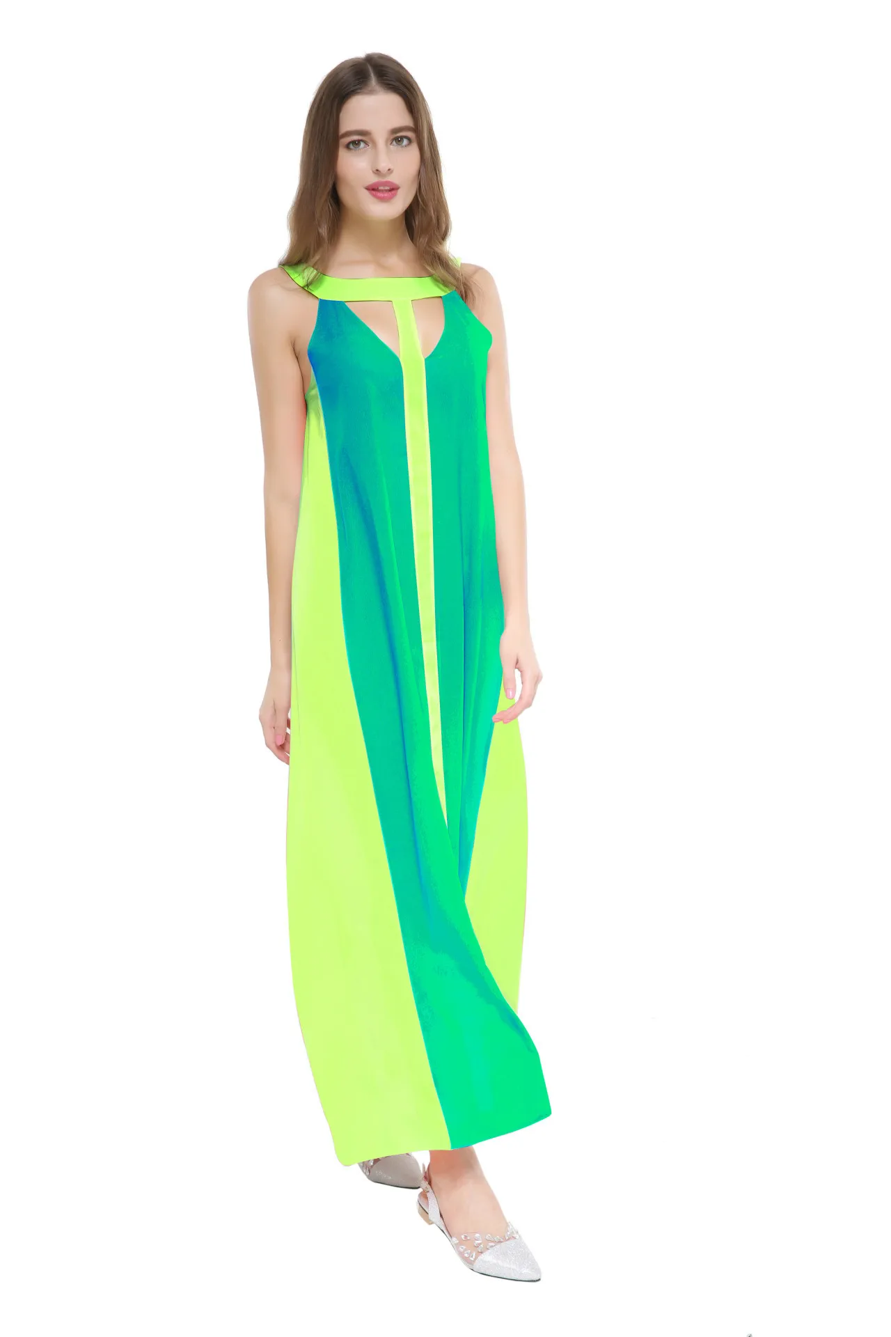 STLLTS Fashionable Casual Elegant Dress Chiffon Dress Women's Hot Sale Splicing Big Swing Long Dress
STLLTS Fashionable Casual Elegant Dress Chiffon Dress Women's Hot Sale Splicing Big Swing Long Dress