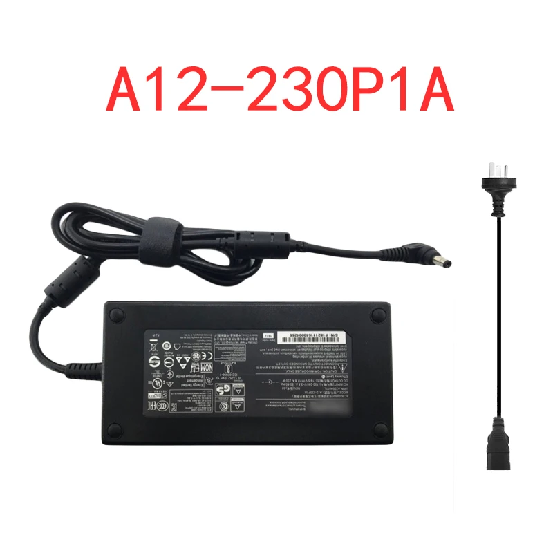Power Adapter A12-230P1A Charger + Cord 19.5V11.8A 230W A230A006L 7.4mm/5.5mm For CHICONY Original NEW
Power Adapter A12-230P1A Charger + Cord 19.5V11.8A 230W A230A006L 7.4mm/5.5mm For CHICONY Original NEW