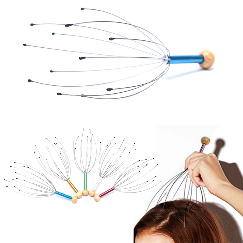 Octopus Head Massager Scalp Relaxation Relief Body Healing Neck Claw Massage Anti-stress Pain Stimulate Blood Circulate Tool
Octopus Head Massager Scalp Relaxation Relief Body Healing Neck Claw Massage Anti-stress Pain Stimulate Blood Circulate Tool