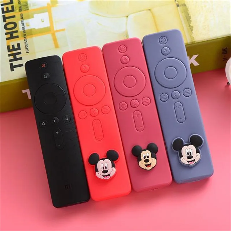 Disney Mickey Silicone Dustproof Remote Control Cover for Xiaomi TV Mi 4A 4C 4X 4S Anti-Fall Protective Case Shell Box 
Disney Mickey Silicone Dustproof Remote Control Cover for Xiaomi TV Mi 4A 4C 4X 4S Anti-Fall Protective Case Shell Box