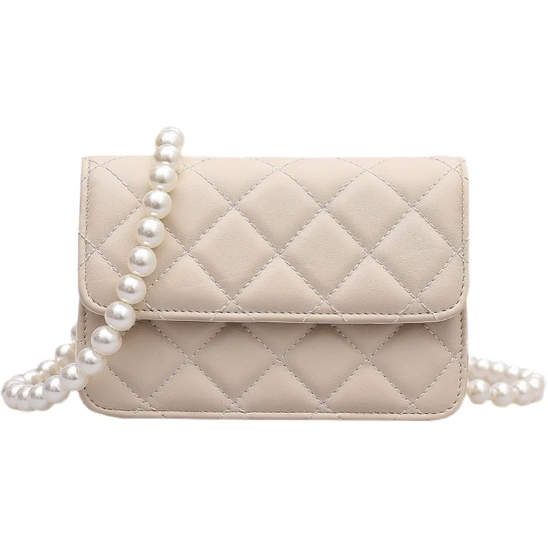 Lattice Square Crossbody bag 2021 Summer New High-quality PU Leather Women's Designer Handbag Pearl strap Shoulder Messenger Bag
Lattice Square Crossbody bag 2021 Summer New High-quality PU Leather Women's Designer Handbag Pearl strap Shoulder Messenger Bag