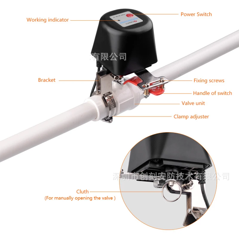 Voice Control Water Air Valves Smart Manipulator Ball Valves Switch Voice Control Smart Home Manipulator Switch
Voice Control Water Air Valves Smart Manipulator Ball Valves Switch Voice Control Smart Home Manipulator Switch