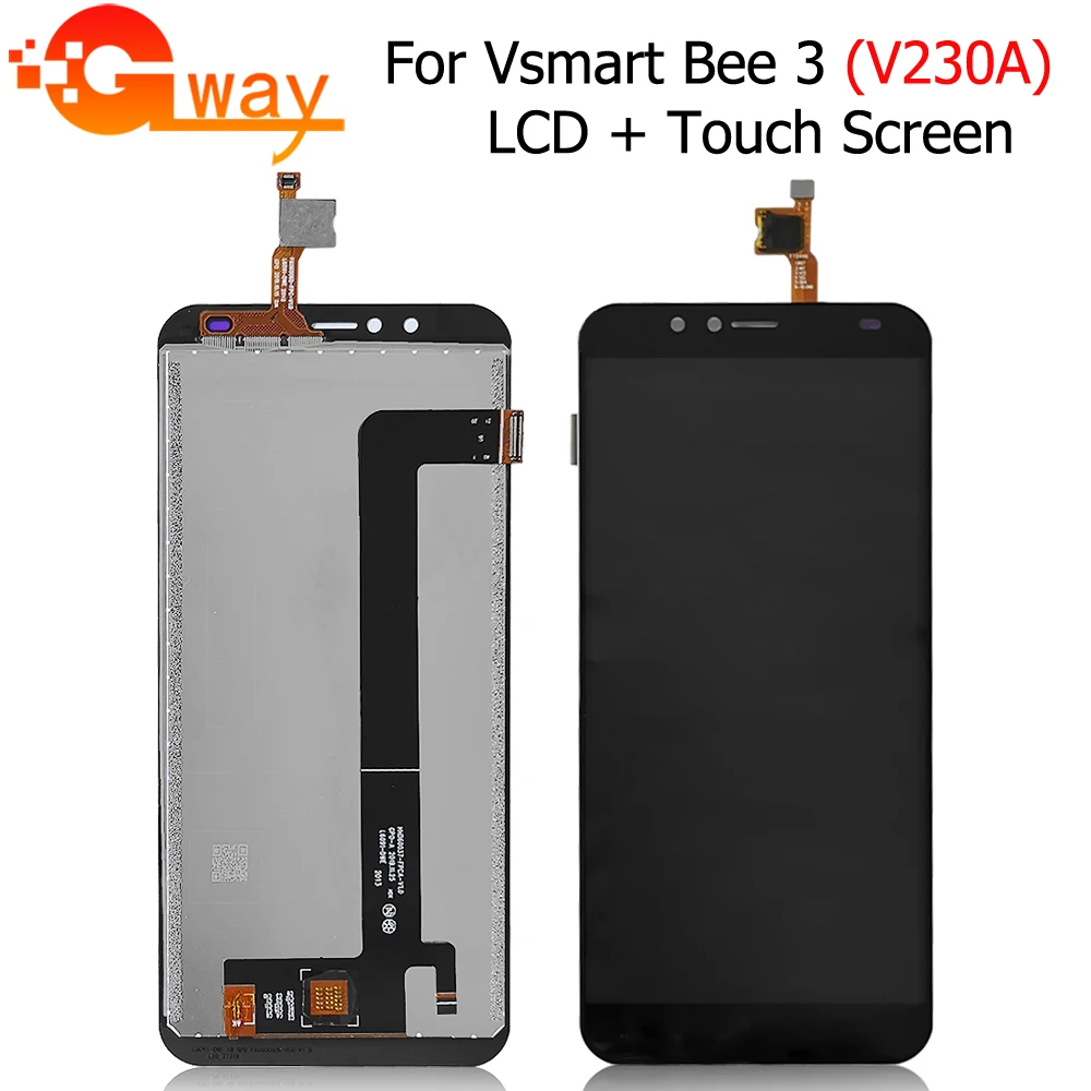 For Vsmart Bee 3 (V230A) LCD Display Touch Screen Digitizer Assembly For Vsmart Bee3 LCD Sensor Phone Repair Parts + Free Tools
For Vsmart Bee 3 (V230A) LCD Display Touch Screen Digitizer Assembly For Vsmart Bee3 LCD Sensor Phone Repair Parts + Free Tools
