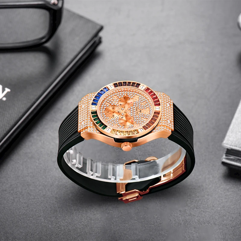 High Quality Rubber Strap Watch Men Quartz Top Luxury Brand Watch Man Stainless Steel Relogio Masculino Watch For Men
High Quality Rubber Strap Watch Men Quartz Top Luxury Brand Watch Man Stainless Steel Relogio Masculino Watch For Men