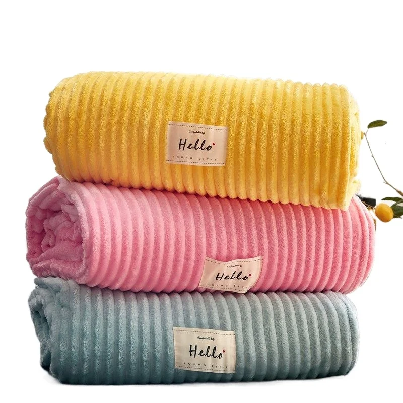 Solid Color Soft Silky Warm Yellow Coral Fleece Blanket Summer Office Nap Flannel Throw King Queen Winter Bedspread
Solid Color Soft Silky Warm Yellow Coral Fleece Blanket Summer Office Nap Flannel Throw King Queen Winter Bedspread