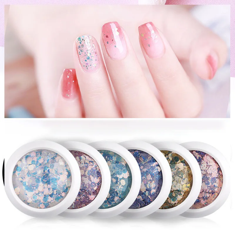 Super Shining 3D Sequins Nail Glitter Mixed Hexagon Sequin Bule Sliver Nail Art Flakes Paillette Manicures Decor
Super Shining 3D Sequins Nail Glitter Mixed Hexagon Sequin Bule Sliver Nail Art Flakes Paillette Manicures Decor