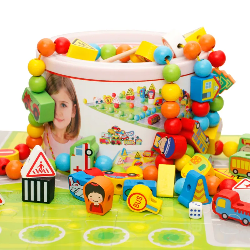 82 pcs / pack Cartoon Animals Wooden Toys Hedgehog Fruit Beads Tying Threading Spheres Game Toys for Baby Kids Children M73
82 pcs / pack Cartoon Animals Wooden Toys Hedgehog Fruit Beads Tying Threading Spheres Game Toys for Baby Kids Children M73