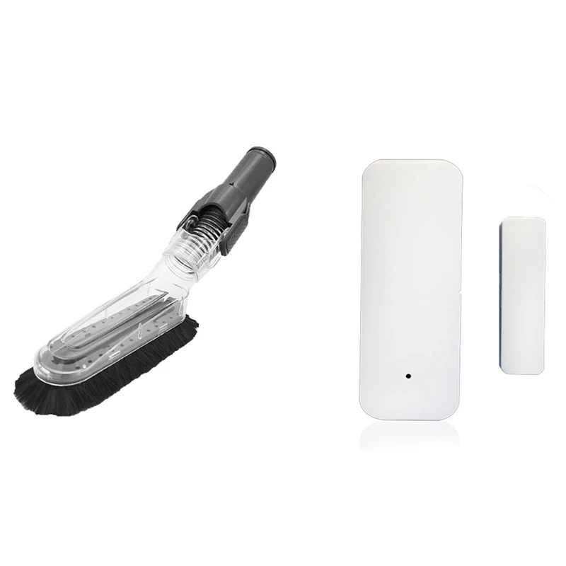 1 Pcs Anti-Static Curtain Brush Soft Dusting Brush & 1 Pcs Tuya Smart Wifi Door Sensor Door Open / Closed Detectors
1 Pcs Anti-Static Curtain Brush Soft Dusting Brush & 1 Pcs Tuya Smart Wifi Door Sensor Door Open / Closed Detectors