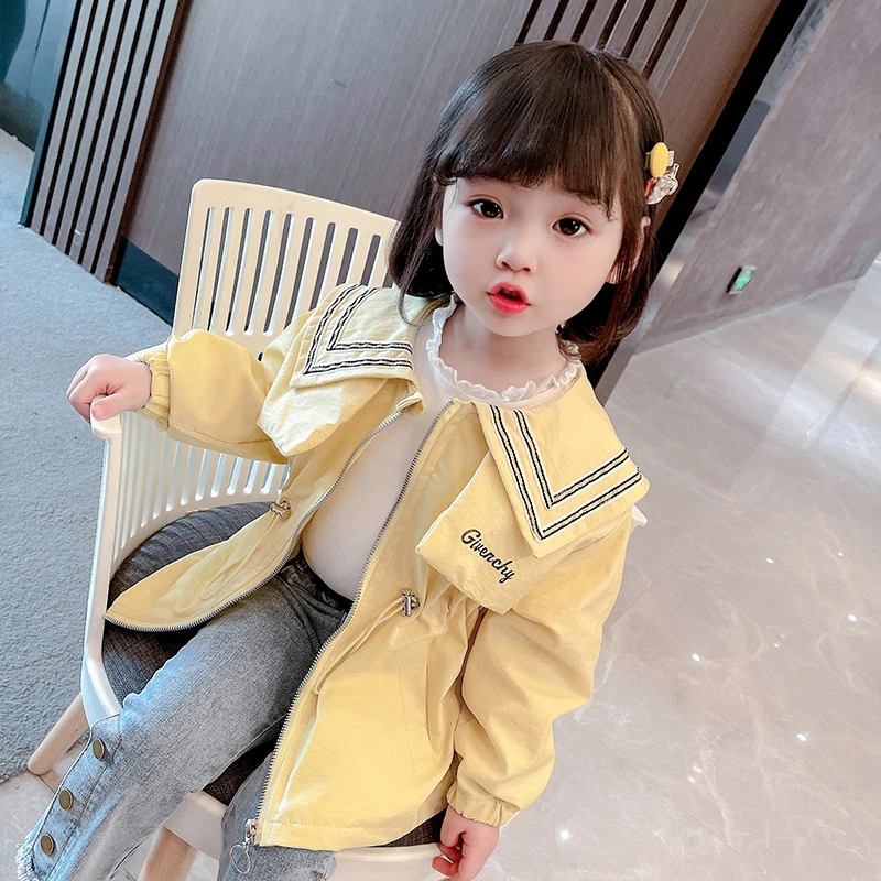 Windbreaker Zipper Spring Autumn Coat Girls Kids Outerwear Teenage Top Children Clothes Costume Home School High Quality
Windbreaker Zipper Spring Autumn Coat Girls Kids Outerwear Teenage Top Children Clothes Costume Home School High Quality