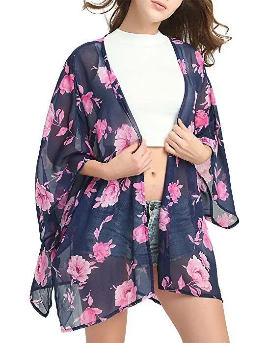Europe and America Amazon's popular 2018 foreign trade new printing Chiffon loose cardigan kimono holiday sunscreen shawl
Europe and America Amazon's popular 2018 foreign trade new printing Chiffon loose cardigan kimono holiday sunscreen shawl