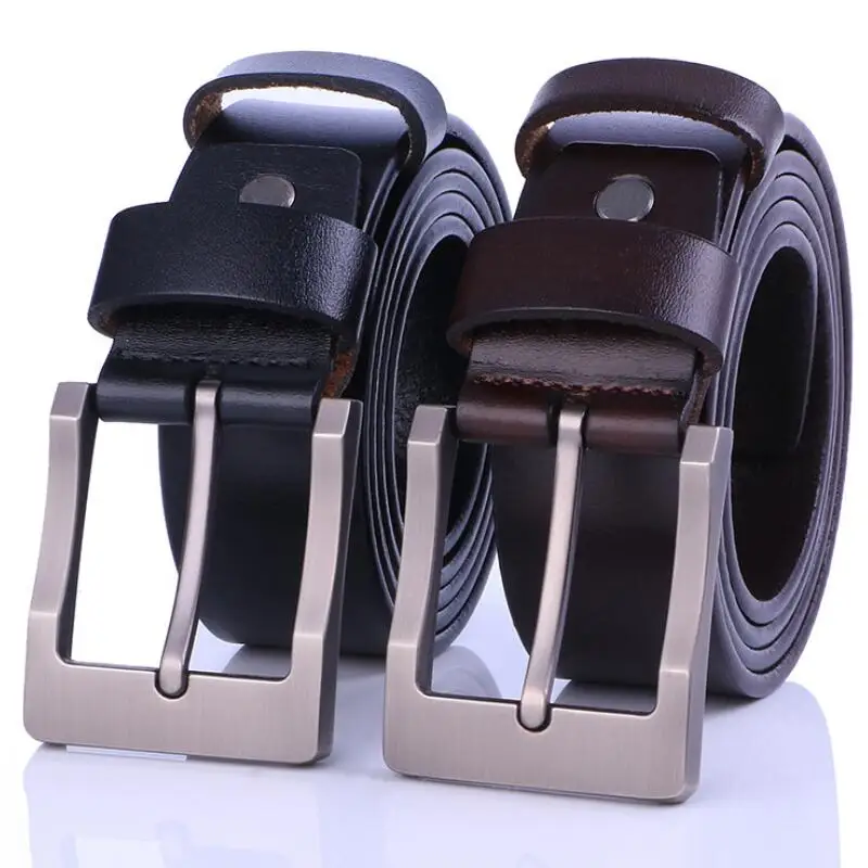 High Qualitynew Men's Leisure Belts Luxury Designer Genuine Leather Men belt Retro Pin Buckle MensBusiness fashion cowhide belt
High Qualitynew Men's Leisure Belts Luxury Designer Genuine Leather Men belt Retro Pin Buckle MensBusiness fashion cowhide belt