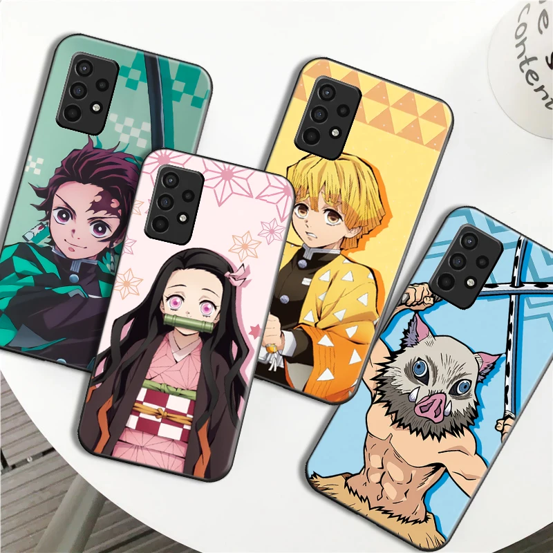 Cartoon Japan Anime Demon Slayer Phone Case For Samsung Galaxy A51 A71 A52 A72 A31 S8 Plus S9 S9 Plus Kamado Nezuko Cover Fundas
Cartoon Japan Anime Demon Slayer Phone Case For Samsung Galaxy A51 A71 A52 A72 A31 S8 Plus S9 S9 Plus Kamado Nezuko Cover Fundas