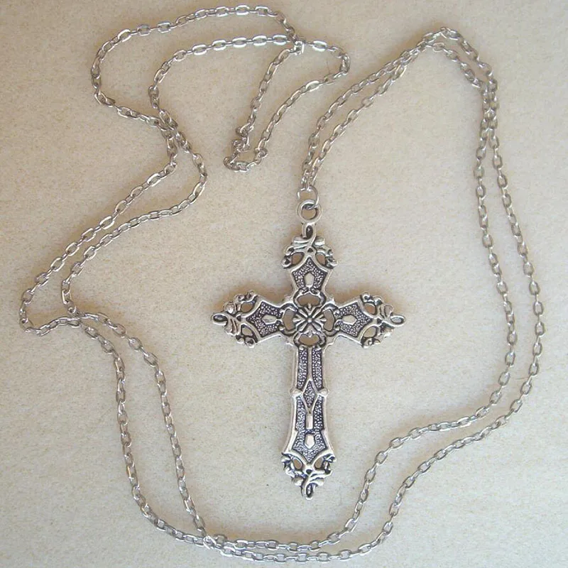 Новые модные христианские ожерелья для женщин Вэнь подарок винтажный большой