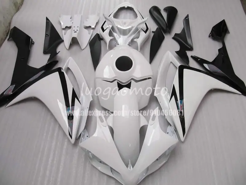Injection Body kits+full tank white black For YAMAHA YZF-R1 bodywork YZFR1 07 08 YZF-1000 YZF R 1 YZF R1 2007 2008 Fairing
Injection Body kits+full tank white black For YAMAHA YZF-R1 bodywork YZFR1 07 08 YZF-1000 YZF R 1 YZF R1 2007 2008 Fairing