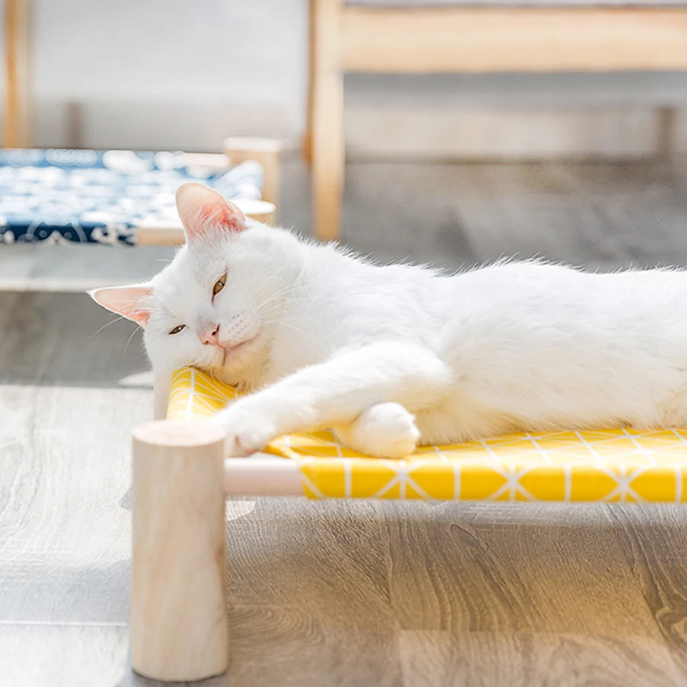 Съемный гамак для кошек переносная поднятая кровать домик домашних животных
