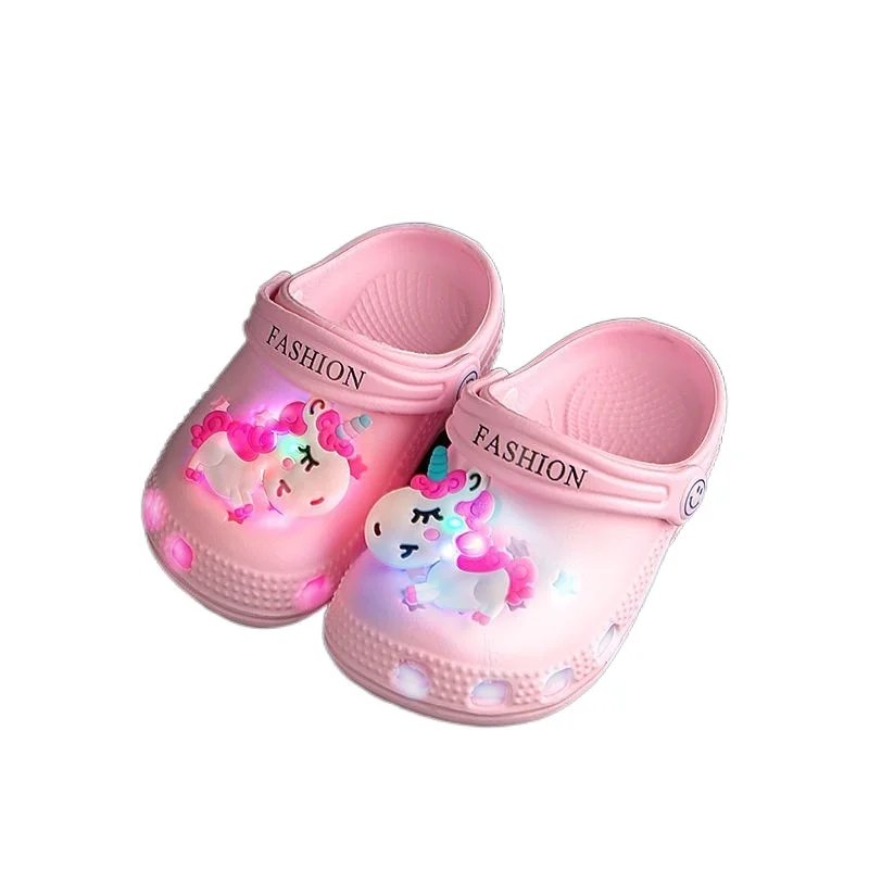 Детские тапочки для мальчиков и девочек, Нескользящие сандалии со светодиодной подсветкой, детская обувь с отверстиями, детские тапочки с р...
Детские тапочки для мальчиков и девочек, Нескользящие сандалии со светодиодной подсветкой, детская обувь с отверстиями, детские тапочки с р...