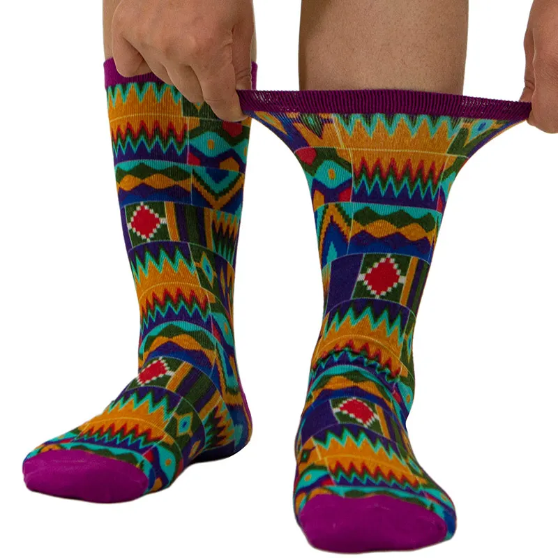 4 Pairs/pack Women Socks African Print Striped Lattice Design Colorful Soft Socks Leisure Skateboard Socks Funny Gift WYB530
4 Pairs/pack Women Socks African Print Striped Lattice Design Colorful Soft Socks Leisure Skateboard Socks Funny Gift WYB530