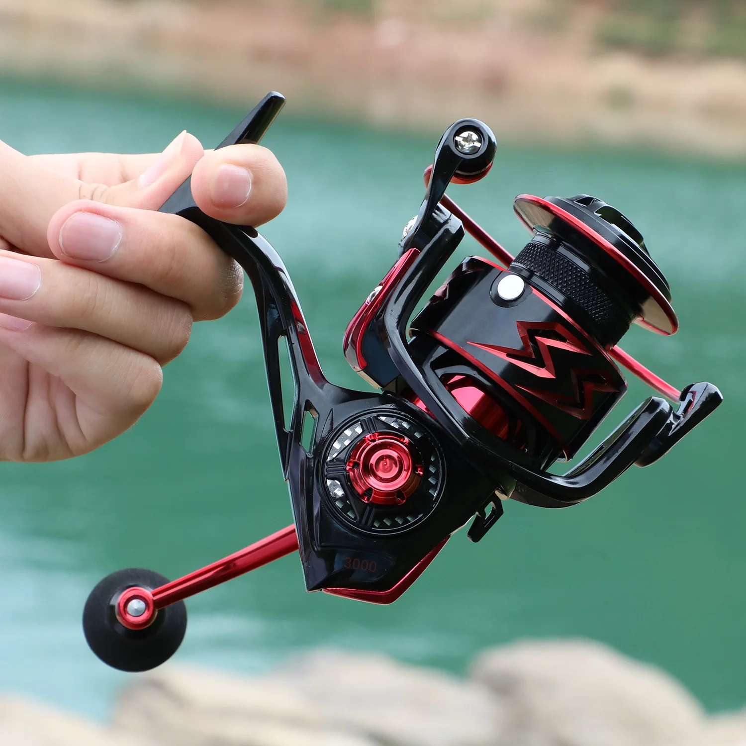 Sougayilang 12+1BB Fishing Reel 5.2:1/6.2:1 High Speed Gear Ratio Spinning Reel Smooth Powerful Freshwater / Saltwater Fish Reel
Sougayilang 12+1BB Fishing Reel 5.2:1/6.2:1 High Speed Gear Ratio Spinning Reel Smooth Powerful Freshwater / Saltwater Fish Reel