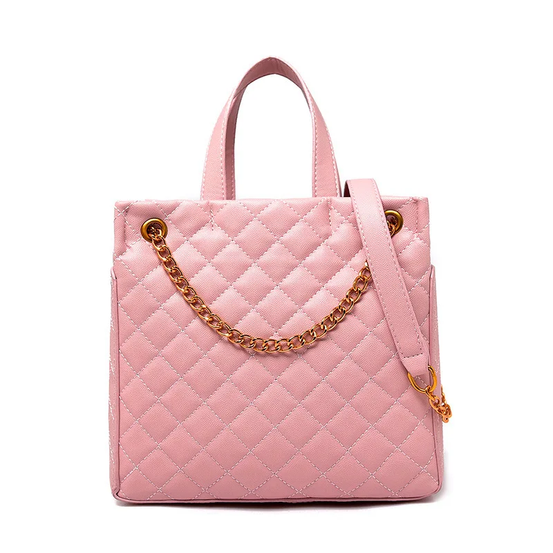 Lingge chain bag 2020 summer new female bag trendy handbag European and American fashion one-shoulder big bag wild messenger bag
Lingge chain bag 2020 summer new female bag trendy handbag European and American fashion one-shoulder big bag wild messenger bag