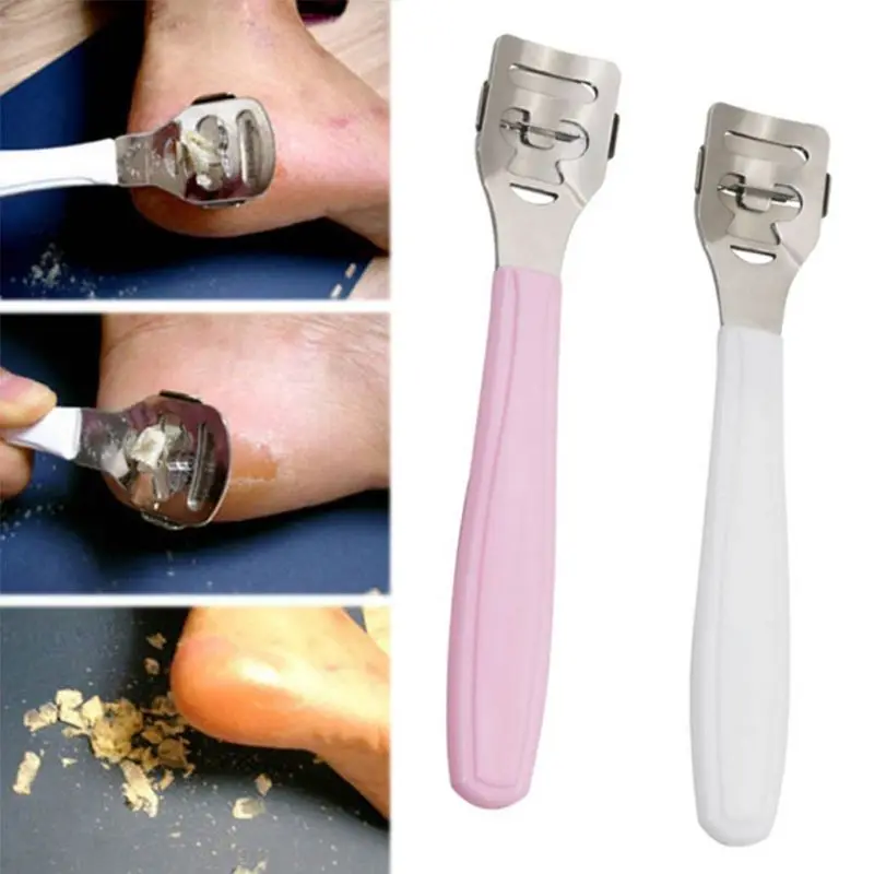 Professional Stainless Steel Callus Corn Hard Skin Remover Plastic Handle Foot Rasp Heel File Scrubber Pedicure Nail Care Tool 
Professional Stainless Steel Callus Corn Hard Skin Remover Plastic Handle Foot Rasp Heel File Scrubber Pedicure Nail Care Tool