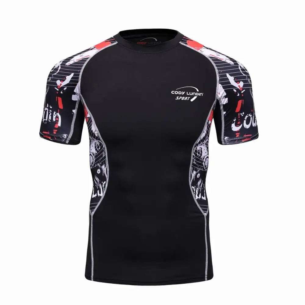 Men's Compression Cool Black design Pattern Sports Fitness Elastic T-Shirt Quick-Drying Running Fitting T-shirt O neck
Men's Compression Cool Black design Pattern Sports Fitness Elastic T-Shirt Quick-Drying Running Fitting T-shirt O neck