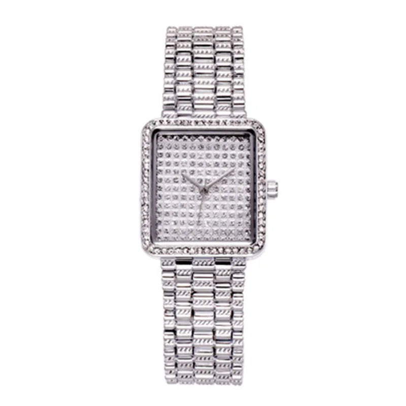 2020 Fashion Brand Diamond Watch Women's Gift Watch Stainless Steel Lady Hand Watches Luxury Crystals Roman Silver Quartz Watch
2020 Fashion Brand Diamond Watch Women's Gift Watch Stainless Steel Lady Hand Watches Luxury Crystals Roman Silver Quartz Watch