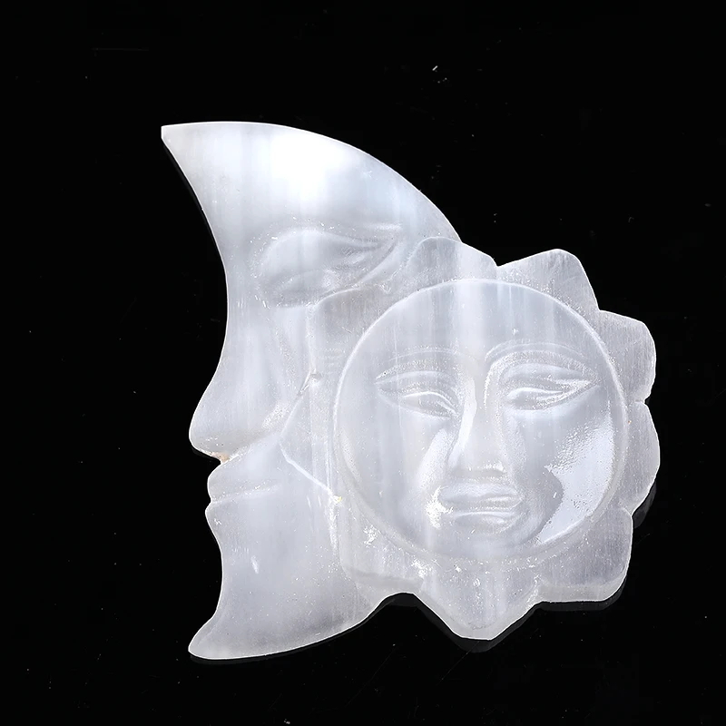 Sun And Moon Gypsum Natural White Selenite Raw Crystals Hand Carved Crystal Healing Stone Decor Cat Eye Love Gems DIY Gifts 1PC
Sun And Moon Gypsum Natural White Selenite Raw Crystals Hand Carved Crystal Healing Stone Decor Cat Eye Love Gems DIY Gifts 1PC