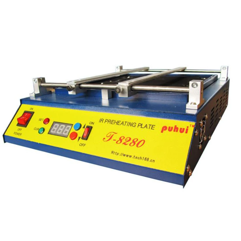 T8280 IR Preheating Oven 1600W Hot Plate PCB Board Preheater 0-450℃ Celsius Solder Repair BGA Soldering Rework Station
T8280 IR Preheating Oven 1600W Hot Plate PCB Board Preheater 0-450℃ Celsius Solder Repair BGA Soldering Rework Station